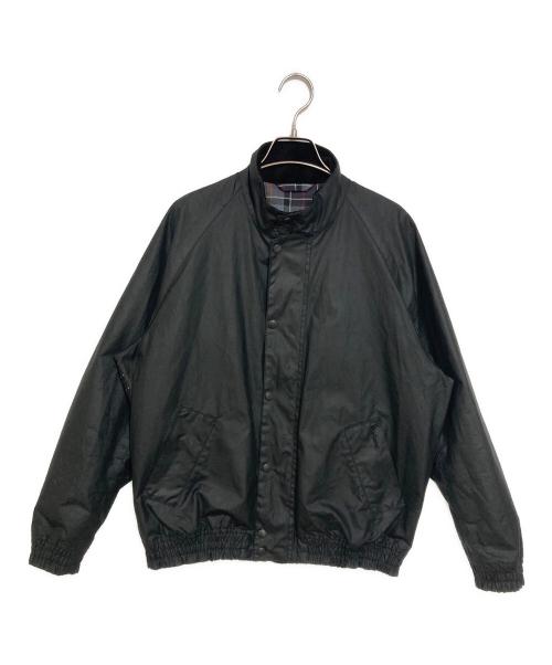 Barbour（バブアー）Barbour (バブアー) TRANSPORT スタンドカラー ワックス ブルゾン ブラック サイズ:36の古着・服飾アイテム