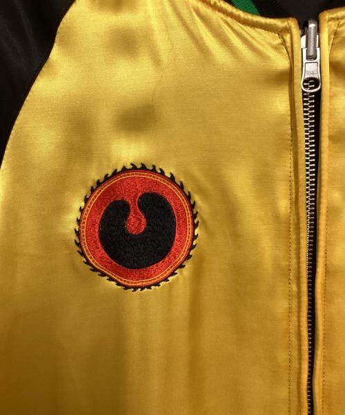 GAVIAL（ガヴィル）GAVIAL (ガヴィル) SOUVENIR JACKET イエロー×ブラック サイズ:Sの古着・服飾アイテム