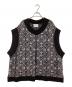 IROQUOIS（イロコイ）の古着「5G FAIR ISLE JQ KNIT VEST」｜ブラック