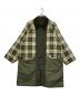 中古・古着 Barbour (バブアー) YOKE (ヨーク) JS 6WAY INSIDEOUT BURGHLEY グリーン×ブラウン サイズ:4：43000円