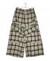 A NOVEL DAY（ア ノーベル デイ）の古着「チェックパンツ」｜ベージュ