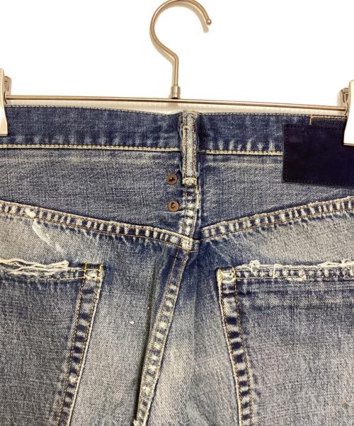 VISVIM（ビズビム）VISVIM (ビズビム) JOURNEYMAN PANTS TACKED CRASH インディゴ サイズ:3の古着・服飾アイテム