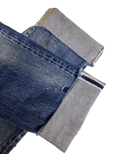 VISVIM（ビズビム）VISVIM (ビズビム) JOURNEYMAN PANTS TACKED CRASH インディゴ サイズ:3の古着・服飾アイテム