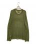 stussy (ステューシー) Loose Knit Logo Sweater カーキ サイズ:L：10000円