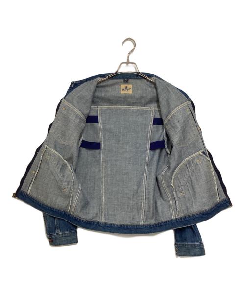 Wrangler（ラングラー）Wrangler (ラングラー) ジップアップデニムジャケット インディゴ サイズ:Ｍの古着・服飾アイテム