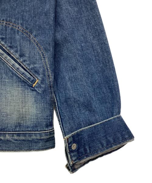Wrangler（ラングラー）Wrangler (ラングラー) ジップアップデニムジャケット インディゴ サイズ:Ｍの古着・服飾アイテム