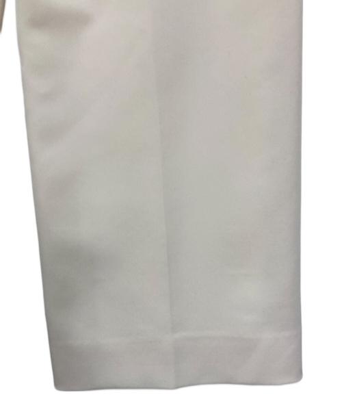 ANAYI（アナイ）ANAYI (アナイ) Eternal Line コンパクトストレッチワイドパンツ アイボリー サイズ:38の古着・服飾アイテム