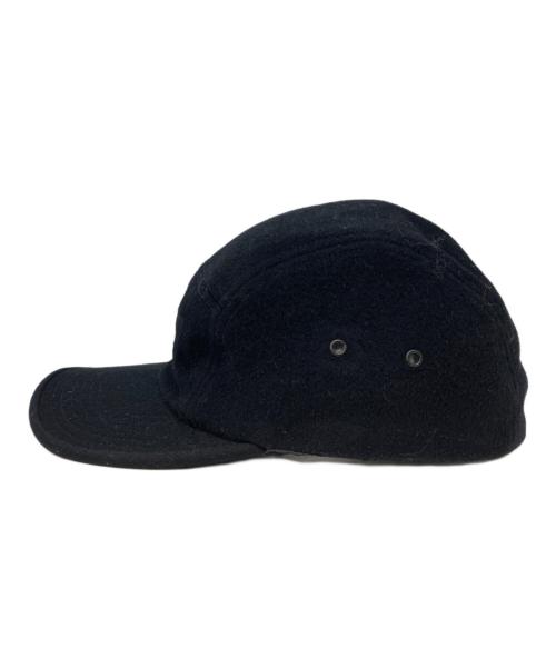 SUPREME（シュプリーム）SUPREME (シュプリーム) LORO PIANA (ロロピアーナ) Wool Camp Cap ブラックの古着・服飾アイテム