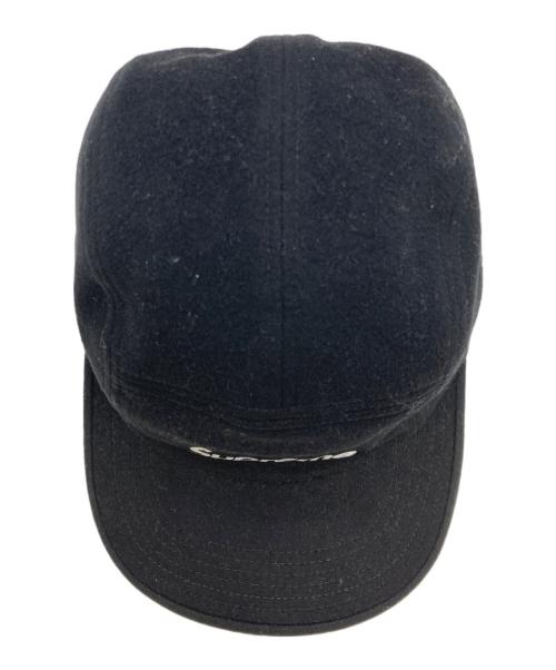 SUPREME（シュプリーム）SUPREME (シュプリーム) LORO PIANA (ロロピアーナ) Wool Camp Cap ブラックの古着・服飾アイテム