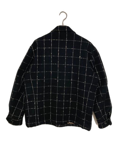 GANGSTERVILLE（ギャングスタービル）GANGSTERVILLE (ギャングスタービル) ウィンドペンチェックスポーツジャケット ブラック サイズ:XLの古着・服飾アイテム