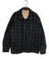 GANGSTERVILLE（ギャングスタービル）の古着「ウィンドペンチェックスポーツジャケット」｜ブラック