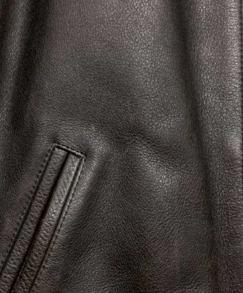 GANGSTERVILLE（ギャングスタービル）GANGSTERVILLE (ギャングスタービル) カウハイドスポーツジャケット ブラック サイズ:Lの古着・服飾アイテム