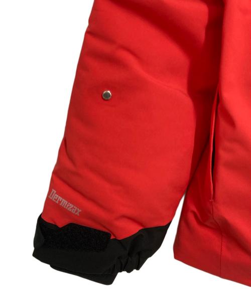 DESCENTE（デサント）DESCENTE (デサント) SIO INS JK スノージャケット レッド×ブラック サイズ:Sの古着・服飾アイテム