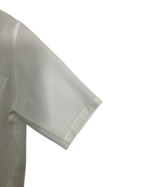 ISSEY MIYAKE（イッセイミヤケ）ISSEY MIYAKE (イッセイミヤケ) シワ加工ヴァルーズカットソー ホワイト サイズ:2の古着・服飾アイテム