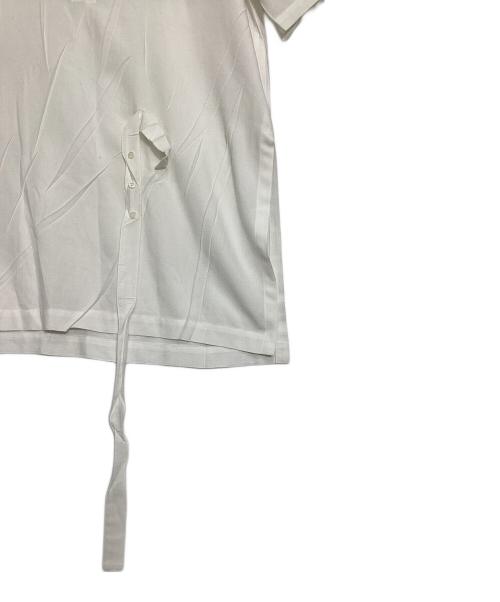 ISSEY MIYAKE（イッセイミヤケ）ISSEY MIYAKE (イッセイミヤケ) シワ加工ヴァルーズカットソー ホワイト サイズ:2の古着・服飾アイテム