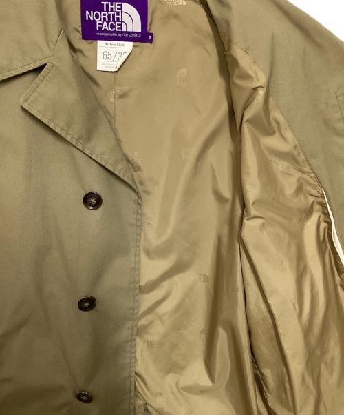 THE NORTHFACE PURPLELABEL（ザ・ノースフェイス パープルレーベル）THE NORTHFACE PURPLELABEL (ザ・ノースフェイス パープルレーベル) BEAMS (ビームス) 別注 Soutien Collar Coat ベージュ サイズ:Mの古着・服飾アイテム