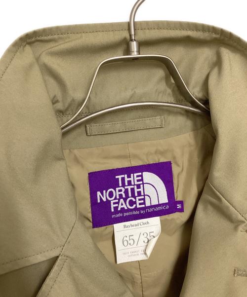 THE NORTHFACE PURPLELABEL（ザ・ノースフェイス パープルレーベル）THE NORTHFACE PURPLELABEL (ザ・ノースフェイス パープルレーベル) BEAMS (ビームス) 別注 Soutien Collar Coat ベージュ サイズ:Mの古着・服飾アイテム