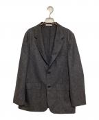 Couture d'adamクチュールドアダム）の古着「シルク混ウールテーラードジャケット」｜グレー
