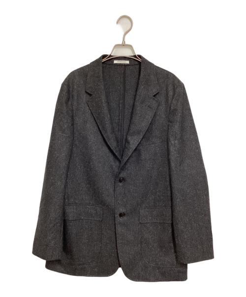 Couture d'adam（クチュールドアダム）Couture d'adam (クチュールドアダム) シルク混ウールテーラードジャケット グレー サイズ:40の古着・服飾アイテム