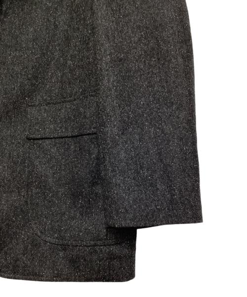 Couture d'adam（クチュールドアダム）Couture d'adam (クチュールドアダム) シルク混ウールテーラードジャケット グレー サイズ:40の古着・服飾アイテム