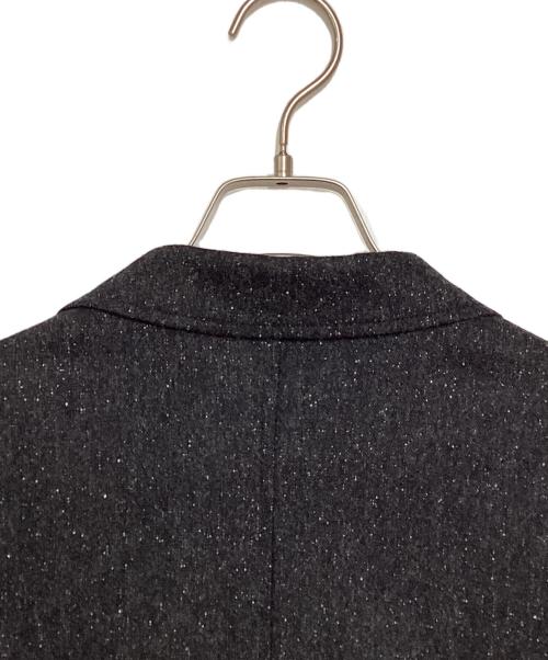 Couture d'adam（クチュールドアダム）Couture d'adam (クチュールドアダム) シルク混ウールテーラードジャケット グレー サイズ:40の古着・服飾アイテム