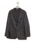 Couture d'adam（クチュールドアダム）の古着「シルク混ウールテーラードジャケット」｜グレー