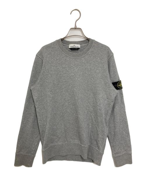 STONE ISLAND（ストーンアイランド）STONE ISLAND (ストーンアイランド) クルーネックスウェット グレー サイズ:Sの古着・服飾アイテム