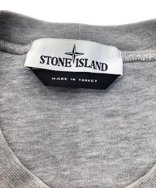 STONE ISLAND（ストーンアイランド）STONE ISLAND (ストーンアイランド) クルーネックスウェット グレー サイズ:Sの古着・服飾アイテム