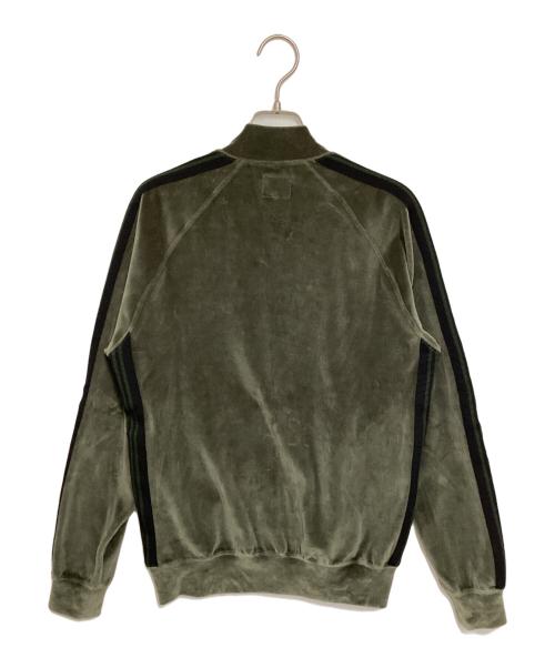 Needles（ニードルズ）Needles (ニードルズ) R.C. Track Jacket - C/Pe Velour グリーン サイズ:XSの古着・服飾アイテム