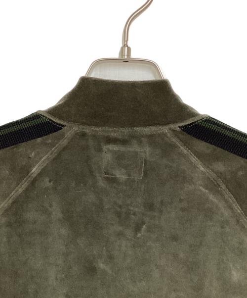 Needles（ニードルズ）Needles (ニードルズ) R.C. Track Jacket - C/Pe Velour グリーン サイズ:XSの古着・服飾アイテム