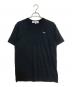 PLAY COMME des GARCONS（プレイコムデギャルソン）の古着「ハートワッペンTシャツ」｜ブラック