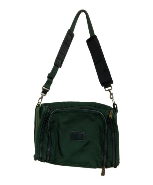 TUMI（トゥミ）TUMI (トゥミ) 旧 ALPHA ショルダーバッグ グリーンの古着・服飾アイテム