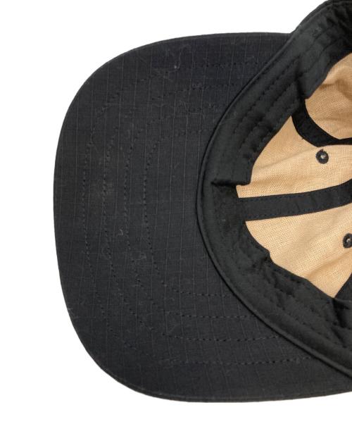 Vivienne Westwood（ヴィヴィアンウエストウッド）Vivienne Westwood (ヴィヴィアンウエストウッド) リップストップオーブロゴキャップ ブラックの古着・服飾アイテム