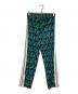 Palm Angels (パーム エンジェルス) バーニング柄トラックパンツ グリーン×ブルー サイズ:M：10000円