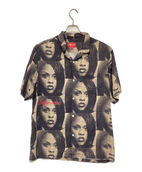 SUPREME（シュプリーム）SUPREME (シュプリーム) Lil Kim S/S Shirt グレー×ベージュ サイズ:Lの古着・服飾アイテム
