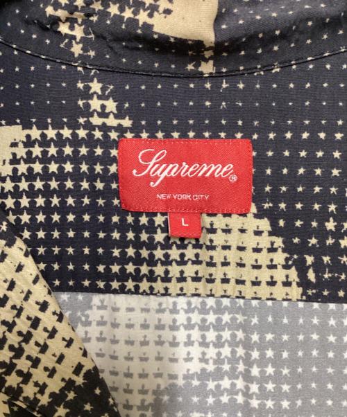 SUPREME（シュプリーム）SUPREME (シュプリーム) Lil Kim S/S Shirt グレー×ベージュ サイズ:Lの古着・服飾アイテム