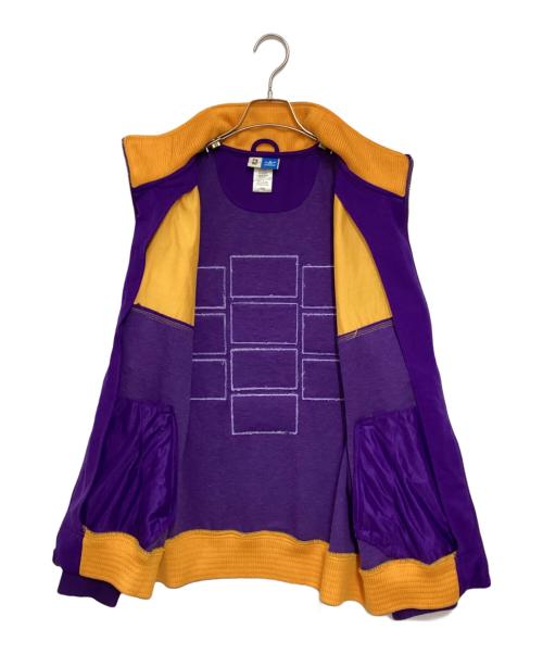 adidas（アディダス）adidas (アディダス) NBA (エヌビーエー) トラックジャケット パープル×イエロー サイズ:Lの古着・服飾アイテム