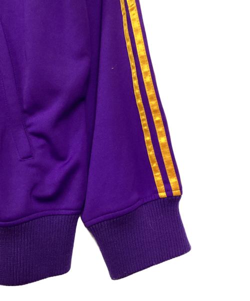 adidas（アディダス）adidas (アディダス) NBA (エヌビーエー) トラックジャケット パープル×イエロー サイズ:Lの古着・服飾アイテム