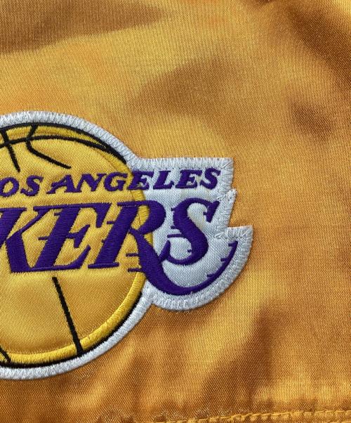 adidas（アディダス）adidas (アディダス) NBA (エヌビーエー) トラックジャケット パープル×イエロー サイズ:Lの古着・服飾アイテム