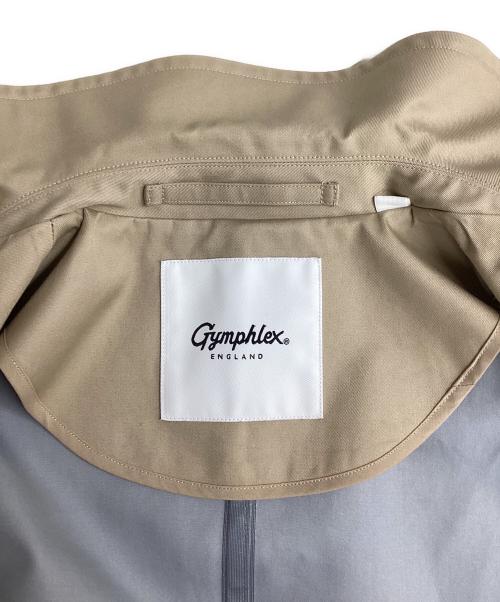 Gymphlex（ジムフレックス）Gymphlex (ジムフレックス) コットン ギャバジン ショート コート ブラウン サイズ:14の古着・服飾アイテム