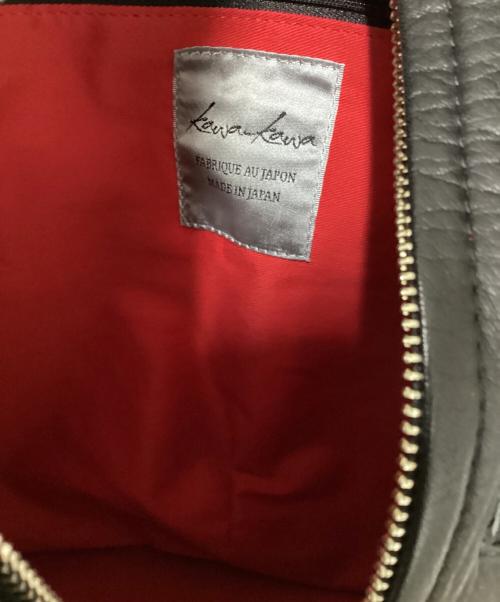 kawa-kawa（カワカワ）kawa-kawa (カワカワ) レザーリュック ブラックの古着・服飾アイテム