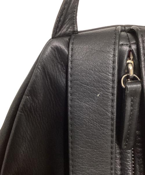 kawa-kawa（カワカワ）kawa-kawa (カワカワ) レザーリュック ブラックの古着・服飾アイテム