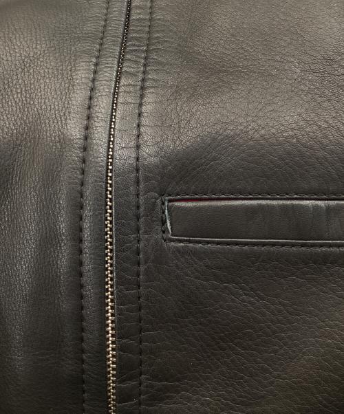 kawa-kawa（カワカワ）kawa-kawa (カワカワ) レザーリュック ブラックの古着・服飾アイテム