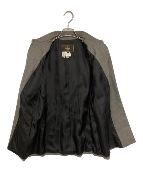 FENDI（フェンディ）FENDI (フェンディ) オールドシャツジャケットセットアップ グレー サイズ:44の古着・服飾アイテム
