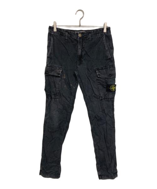 STONE ISLAND（ストーンアイランド）STONE ISLAND (ストーンアイランド) スリムカーゴパンツ ネイビー サイズ:W29の古着・服飾アイテム