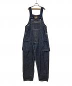 NIGEL CABOURN×LYBROナイジェルケーボン×ライブロ）の古着「ネイヴァルダンガリーデニム オーバーオール」｜インディゴ