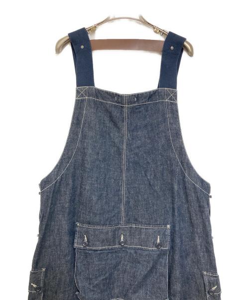 NIGEL CABOURN（ナイジェルケーボン）NIGEL CABOURN (ナイジェルケーボン) LYBRO (ライブロ) ネイヴァルダンガリーデニム オーバーオール インディゴ サイズ:50の古着・服飾アイテム