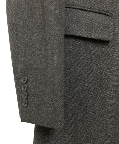 BROOKS BROTHERS（ブルックスブラザーズ）BROOKS BROTHERS (ブルックスブラザーズ) ツィードチェスターコート グレー サイズ:36の古着・服飾アイテム
