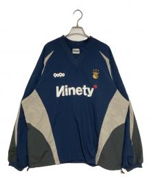 9090（9090）の古着「Tech Nylon Pullover」｜ネイビー