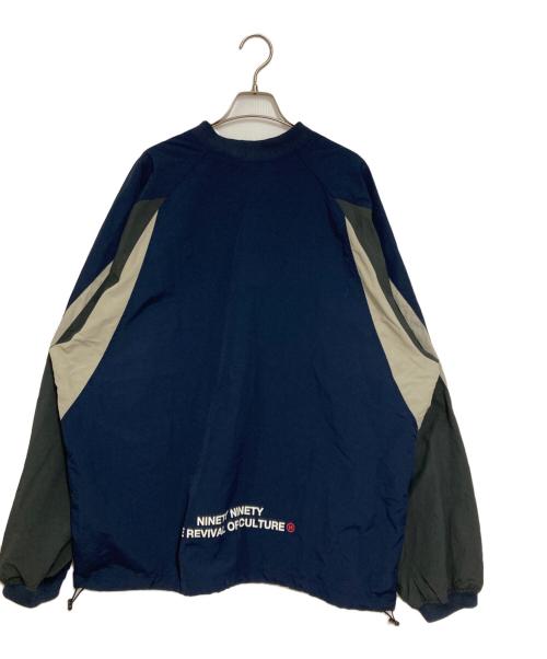 9090（9090）9090 (9090) Tech Nylon Pullover ネイビー サイズ:XLの古着・服飾アイテム